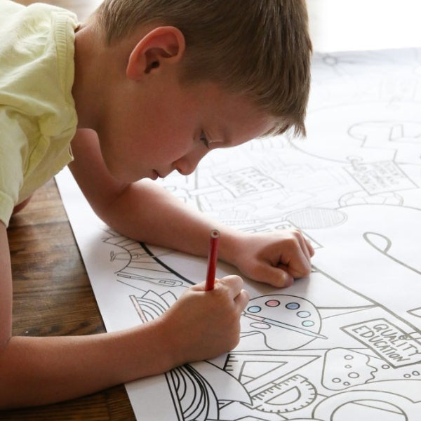 Paint Roll - Coloring pages on a roll