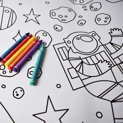 Paint Roll - Coloring pages on a roll