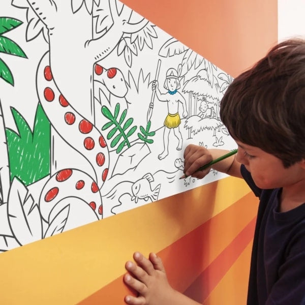 Paint Roll - Coloring pages on a roll
