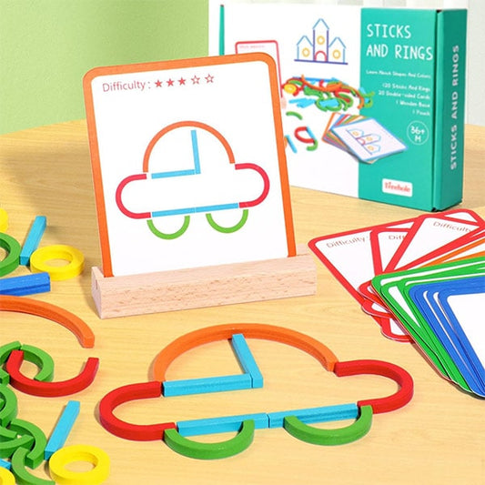 Creative Kiddo - Kreativní dřevěné puzzle