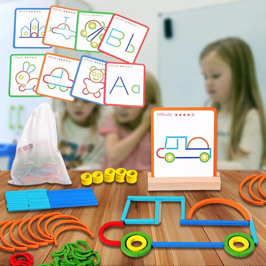 Creative Kiddo - Kreativní dřevěné puzzle