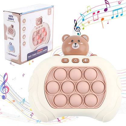 Zoomy Bear - Interactive Toy For Fast Fingers and Quick Mind