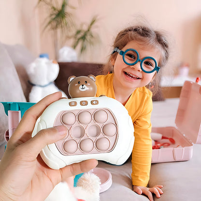 Zoomy Bear - Interactive Toy For Fast Fingers and Quick Mind